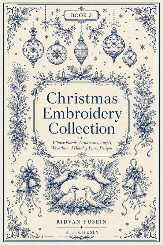 Christmas Embroidery Collection 3 Book 03 from Christmas Embroidery Collection Book 3, a digital embroidery design reference for machine embroidery designs, embroidery patterns and seasonal embroidery motifs.