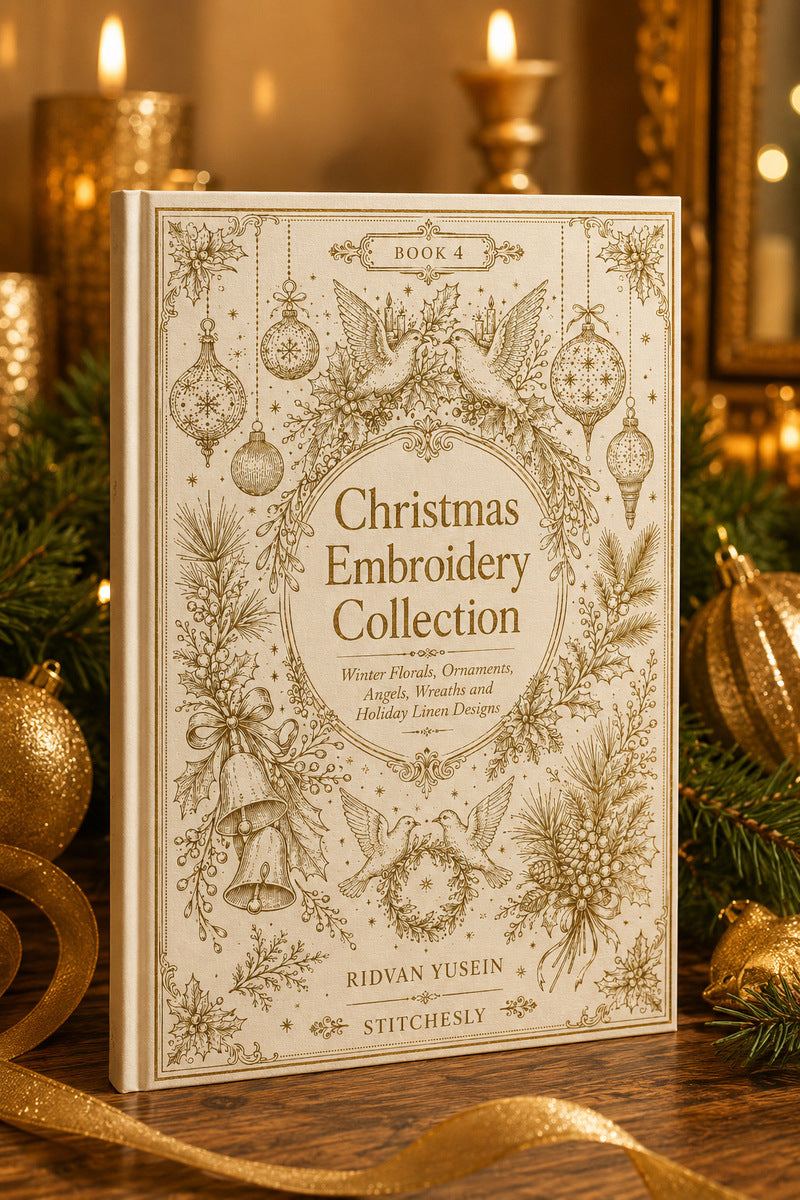 Christmas Embroidery Collection 4 Book 02 from Christmas Embroidery Collection Book 4, a digital embroidery design reference for machine embroidery designs, embroidery patterns and seasonal embroidery motifs.