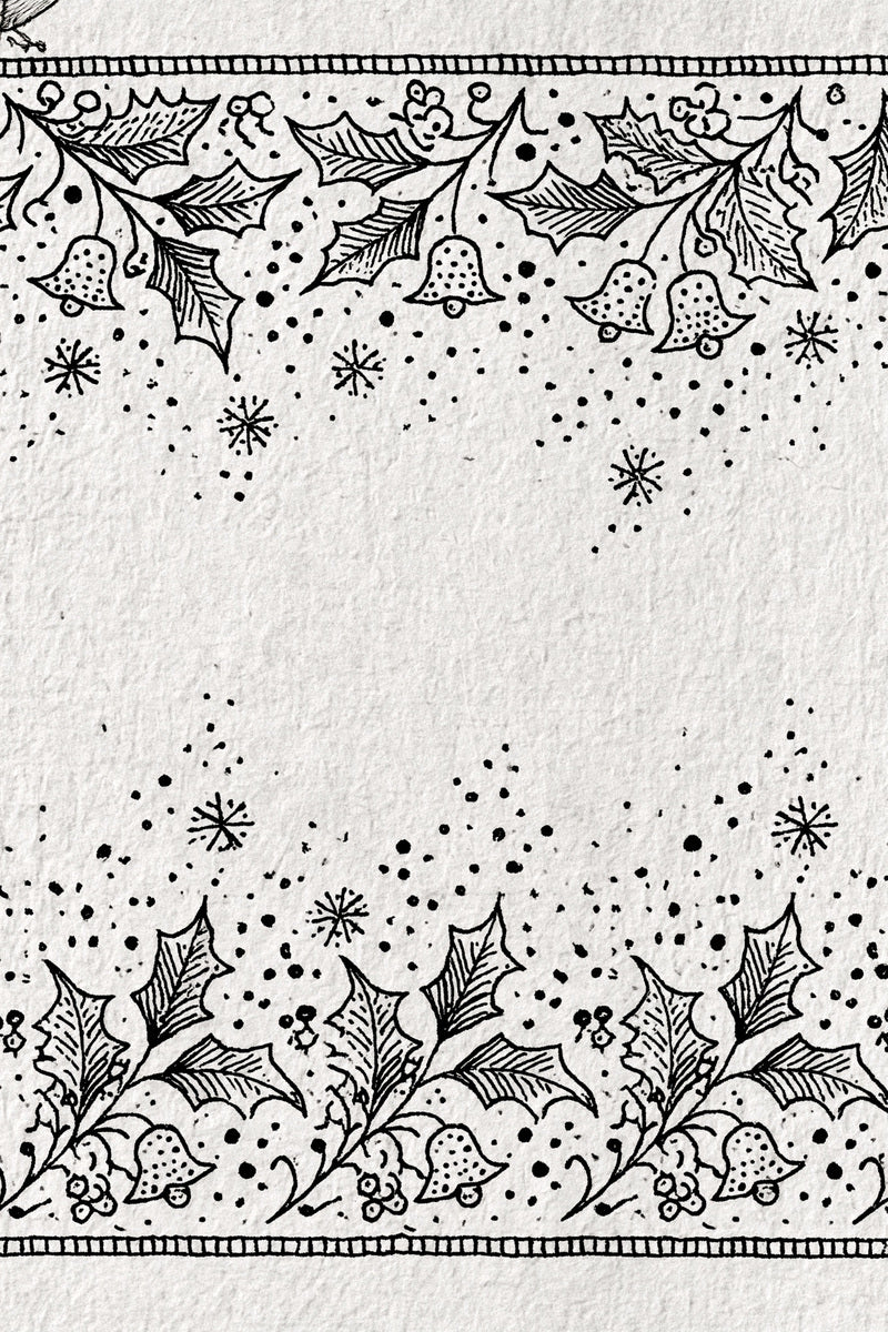 Christmas Kitchen Towel Border Christmas from Christmas Embroidery Collection Book 1, a digital embroidery design reference for machine embroidery designs, embroidery patterns and border and edge embroidery.