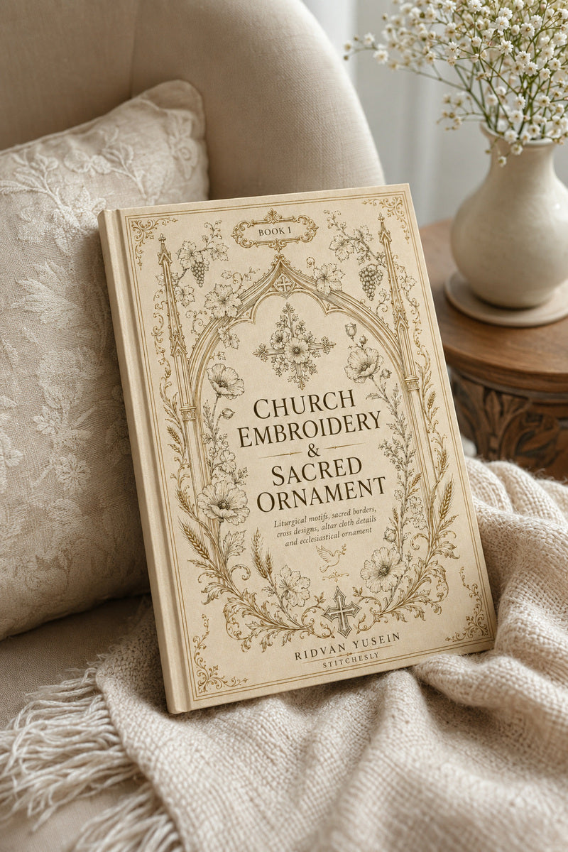 Church Embroidery And Sacred Ornament 1 Book 03 from Church Embroidery & Sacred Ornament Book 1, a digital embroidery design reference for machine embroidery designs, embroidery patterns and embroidery design reference.