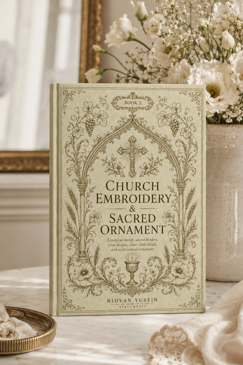 Church Embroidery And Sacred Ornament 2 Book 02 from Church Embroidery & Sacred Ornament Book 2, a digital embroidery design reference for machine embroidery designs, embroidery patterns and embroidery design reference.
