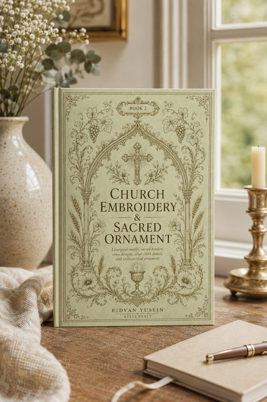 Church Embroidery And Sacred Ornament 2 Book 03 from Church Embroidery & Sacred Ornament Book 2, a digital embroidery design reference for machine embroidery designs, embroidery patterns and embroidery design reference.