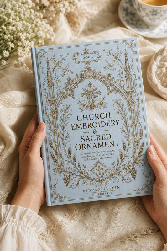Church Embroidery And Sacred Ornament 3 Book 02 from Church Embroidery & Sacred Ornament Book 3, a digital embroidery design reference for machine embroidery designs, embroidery patterns and embroidery design reference.