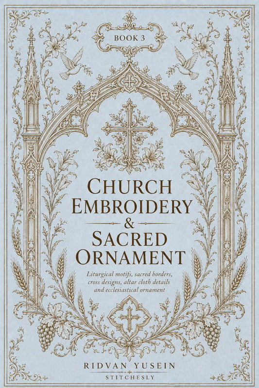 Church Embroidery And Sacred Ornament 3 Book 03 from Church Embroidery & Sacred Ornament Book 3, a digital embroidery design reference for machine embroidery designs, embroidery patterns and embroidery design reference.