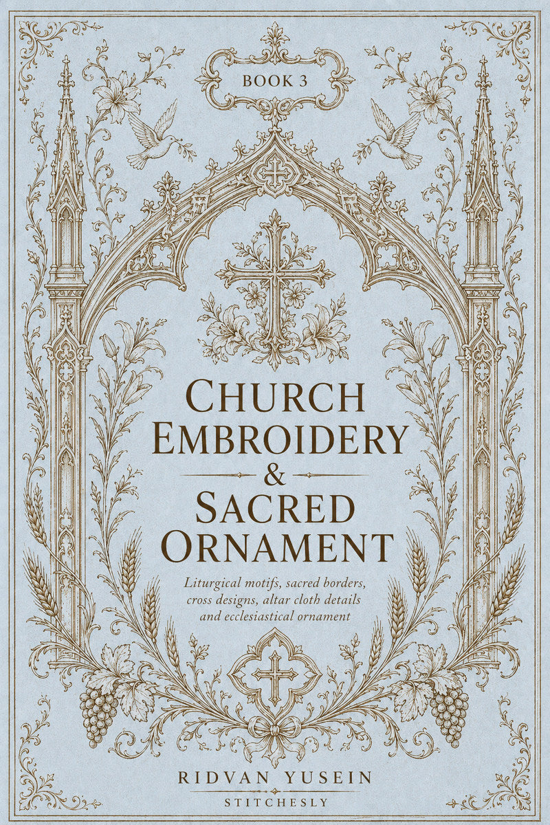 Church Embroidery And Sacred Ornament 3 Book 03 from Church Embroidery & Sacred Ornament Book 3, a digital embroidery design reference for machine embroidery designs, embroidery patterns and embroidery design reference.