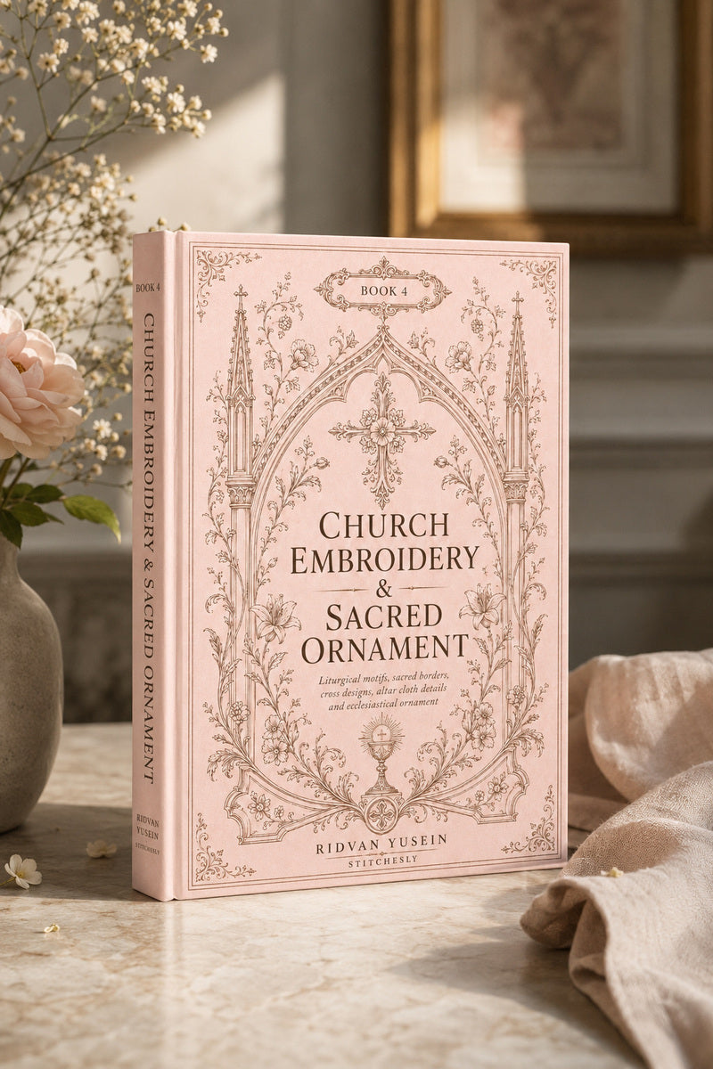 Church Embroidery And Sacred Ornament Book 02 from Church Embroidery & Sacred Ornament Book 4, a digital embroidery design reference for machine embroidery designs, embroidery patterns and embroidery design reference.