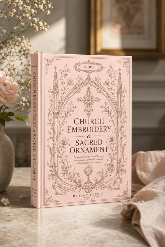 Church Embroidery And Sacred Ornament Book 02 from Church Embroidery & Sacred Ornament Book 4, a digital embroidery design reference for machine embroidery designs, embroidery patterns and embroidery design reference.