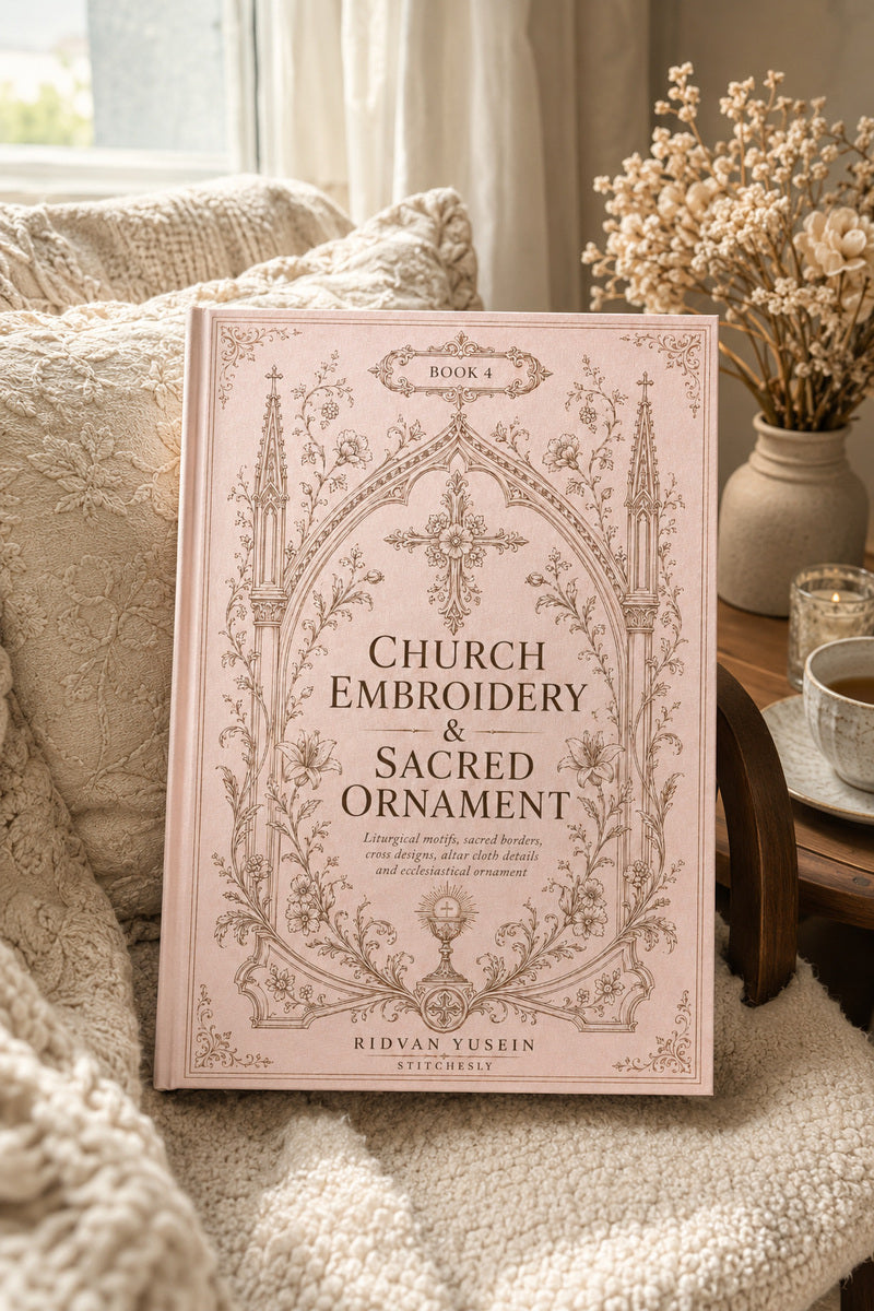 Church Embroidery And Sacred Ornament Book from Church Embroidery & Sacred Ornament Book 4, a digital embroidery design reference for machine embroidery designs, embroidery patterns and embroidery design reference.