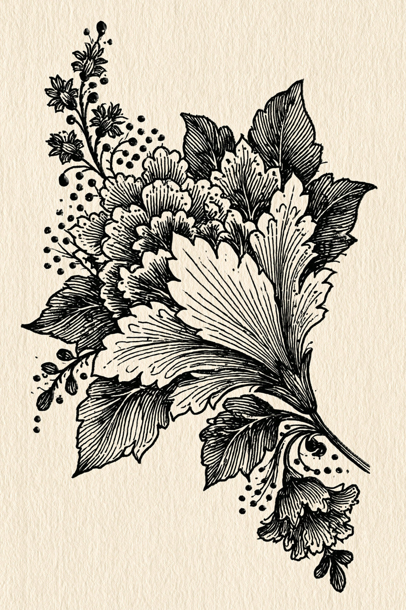 Classic Border End Cap Motif from Classic Frames & Borders Book 9, a digital embroidery design reference for machine embroidery designs, embroidery patterns and border and edge embroidery.