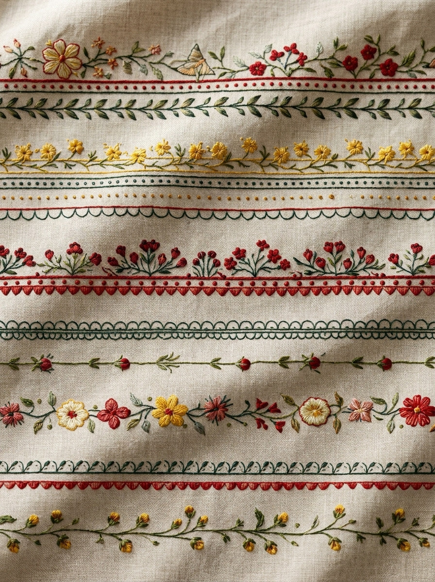 Classic Border Library Plate Classic from Classic Frames & Borders Book 7, a digital embroidery design reference for machine embroidery designs, embroidery patterns and border and edge embroidery.