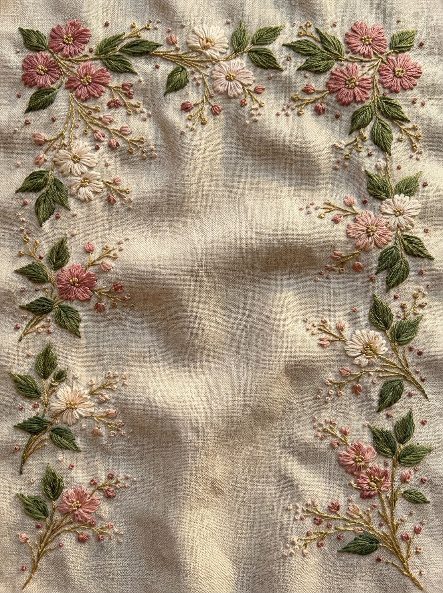 Classic Embroidery Pattern Book Plate Png from Classic Frames & Borders Book 7, a digital embroidery design reference for machine embroidery designs, embroidery patterns and border and edge embroidery.