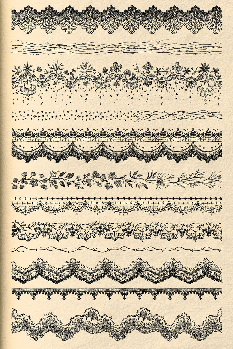 Classic Frame And from Classic Frames & Borders Book 1, a digital embroidery design reference for machine embroidery designs, embroidery patterns and border and edge embroidery.