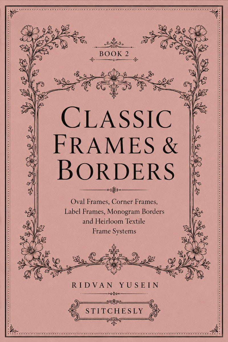 Classic Frames And Borders 2 Book 03 from Classic Frames & Borders Book 2, a digital embroidery design reference for machine embroidery designs, embroidery patterns and border and edge embroidery.