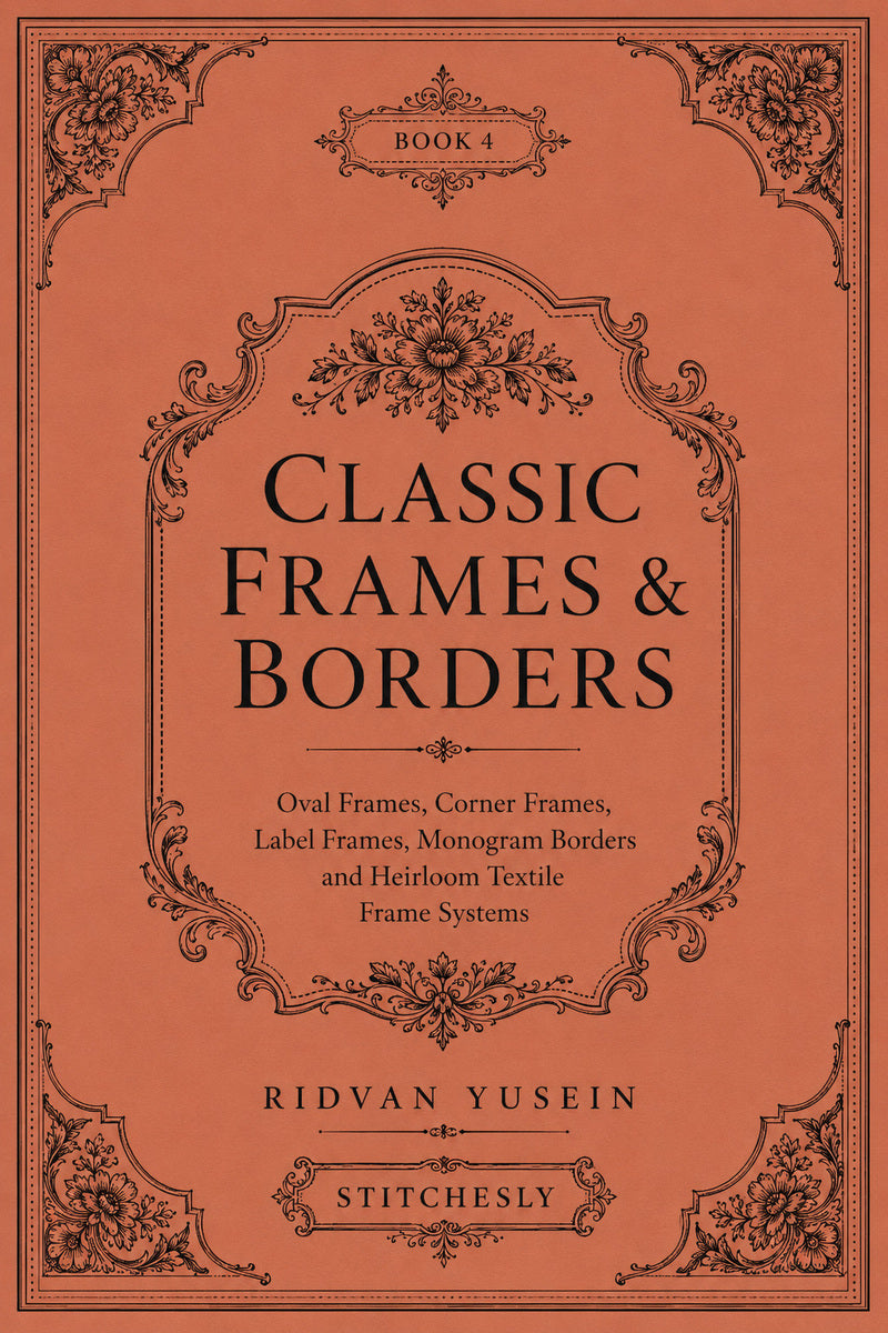 Classic Frames And Borders 4 Book 03 from Classic Frames & Borders Book 4, a digital embroidery design reference for machine embroidery designs, embroidery patterns and border and edge embroidery.