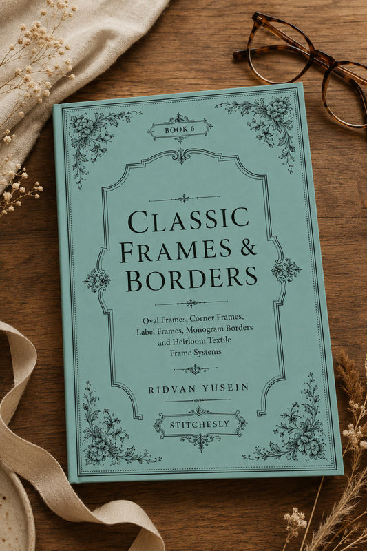 Classic Frames And Borders 6 Book 02 from Classic Frames & Borders Book 6, a digital embroidery design reference for machine embroidery designs, embroidery patterns and border and edge embroidery.