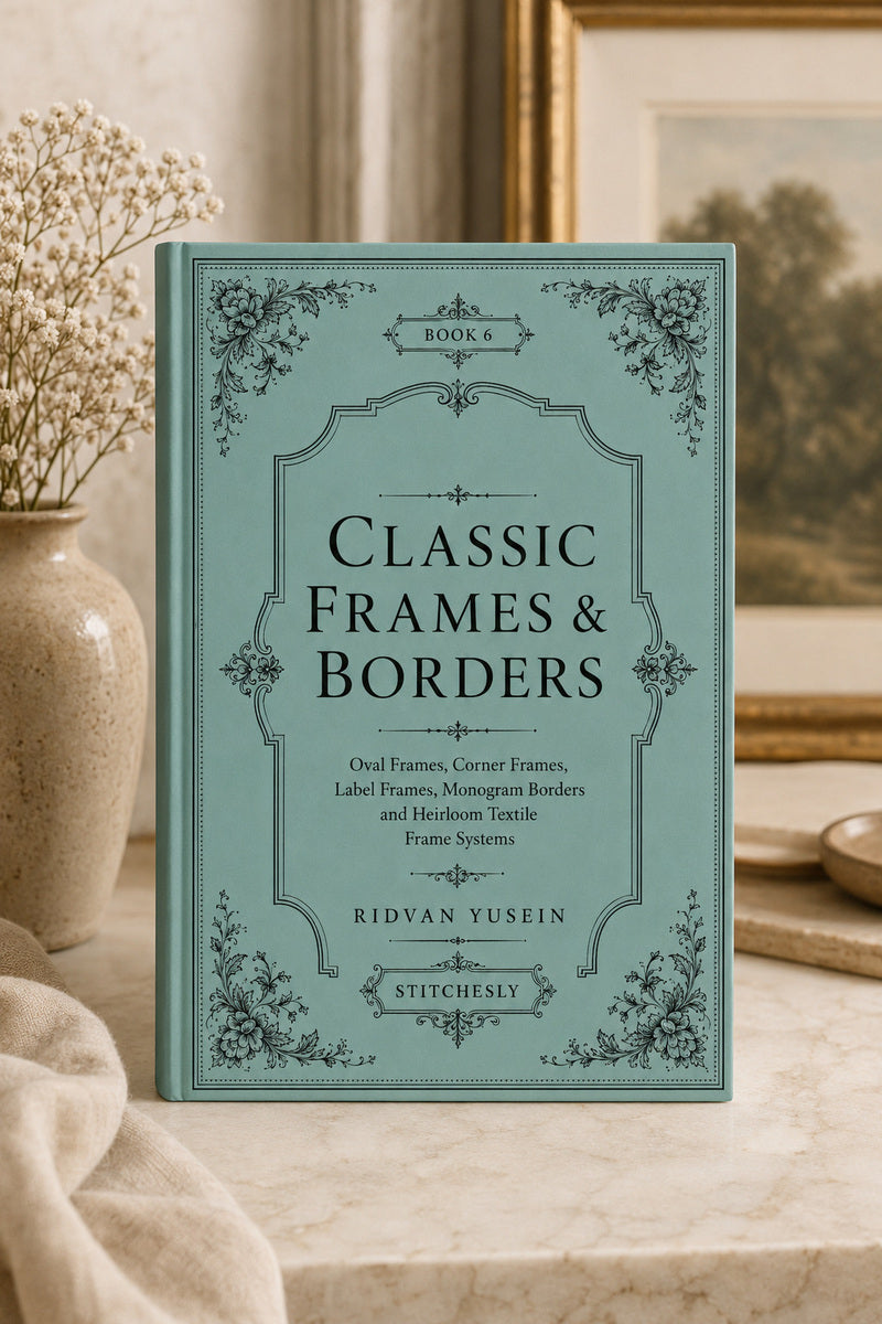 Classic Frames And Borders 6 Book 03 from Classic Frames & Borders Book 6, a digital embroidery design reference for machine embroidery designs, embroidery patterns and border and edge embroidery.