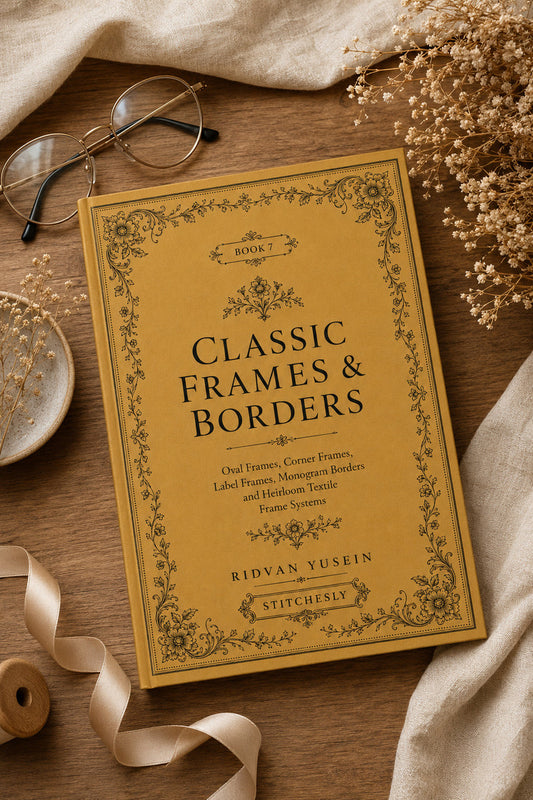 Classic Frames And Borders 7 Book 02 from Classic Frames & Borders Book 7, a digital embroidery design reference for machine embroidery designs, embroidery patterns and border and edge embroidery.