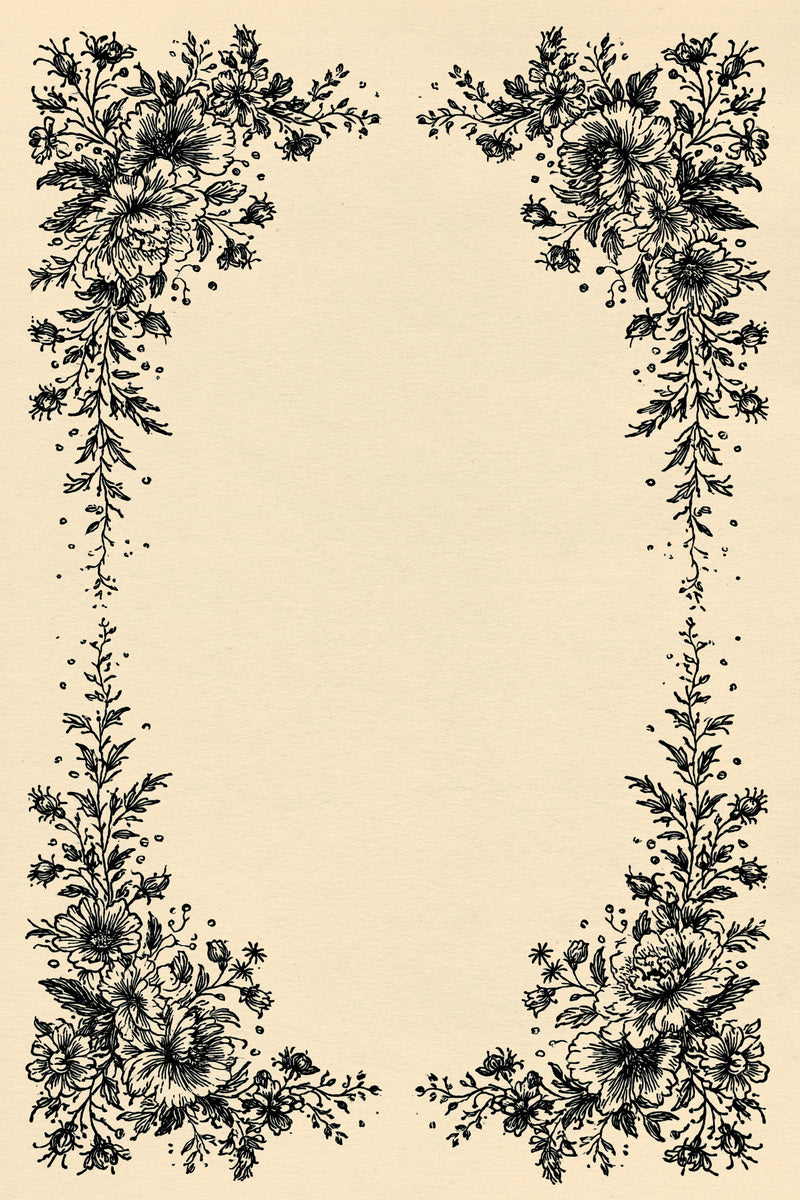Classic Pillow Frame Border Archival from Classic Frames & Borders Book 5, a digital embroidery design reference for machine embroidery designs, embroidery patterns and border and edge embroidery.