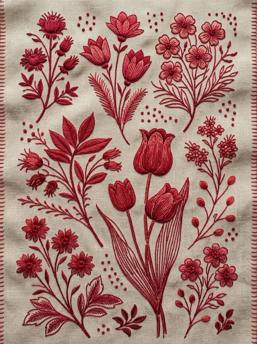 Redwork Embroidery Collection Book 31 Product Book 2 digital PDF embroidery design book - sample plate / motif preview 10