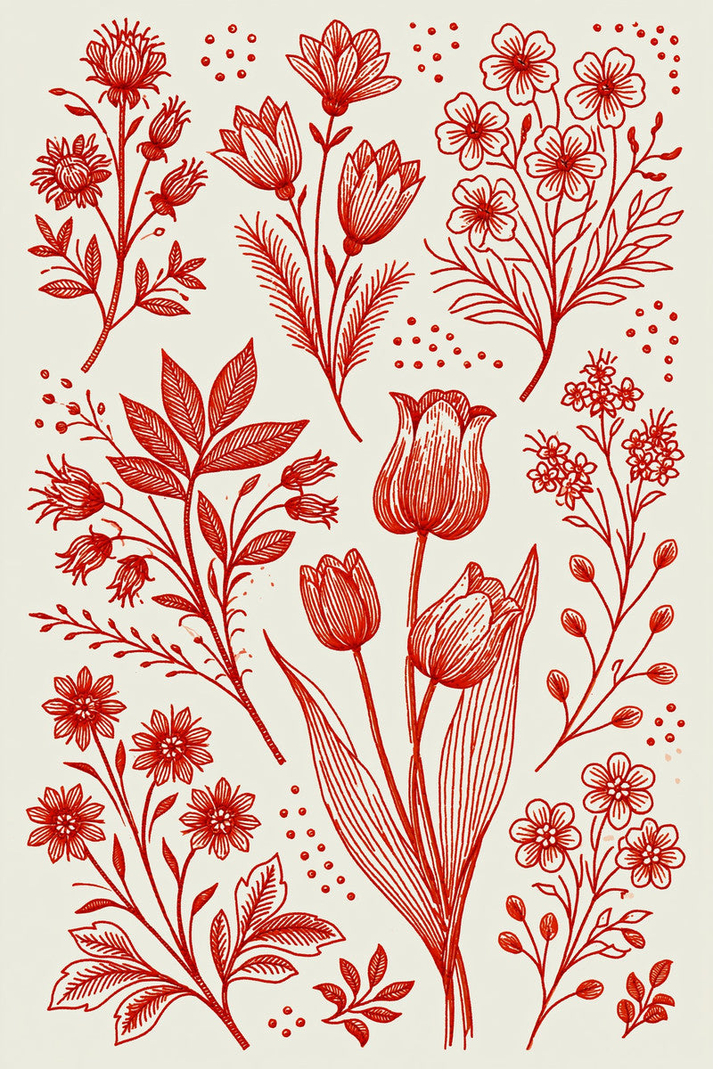 Redwork Embroidery Collection Book 31 Product Book 2 digital PDF embroidery design book - sample plate / motif preview 8