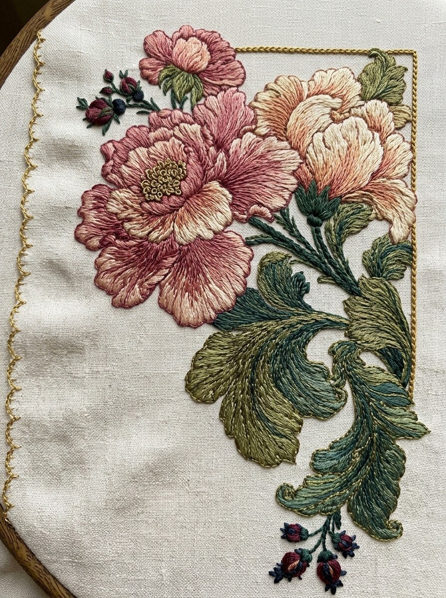 Renaissance Hand Embroidery Book 19 Product Book 3 digital PDF embroidery design book - product image 20