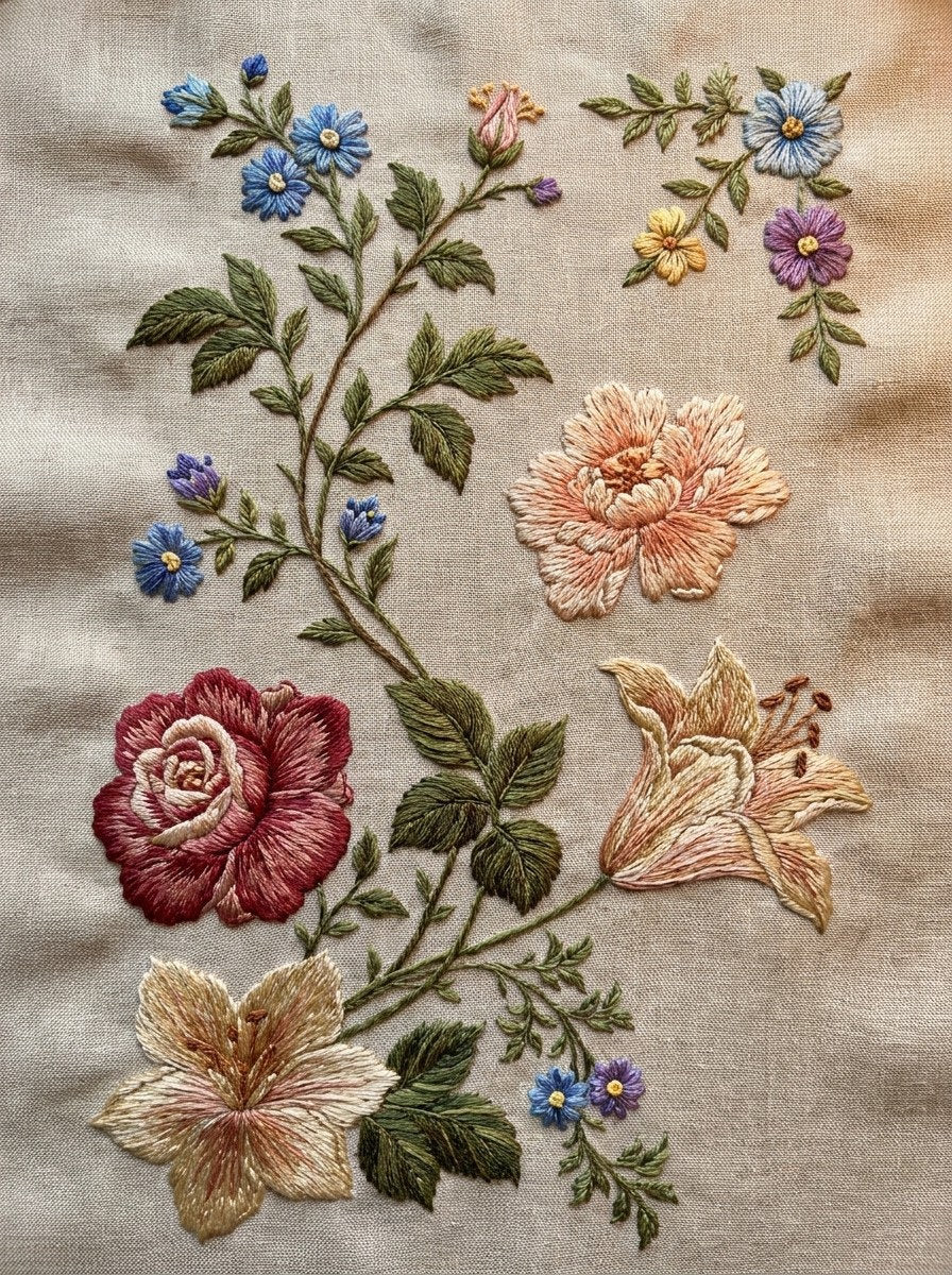 Renaissance Hand Embroidery Book 19 Product Book 7 digital PDF embroidery design book - product image 29