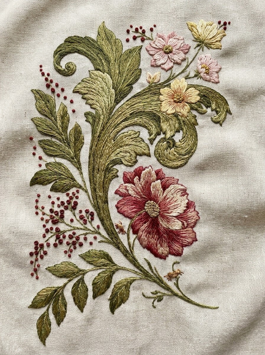 Renaissance Hand Embroidery Book 19 Product Book 5 digital PDF embroidery design book - product image 24