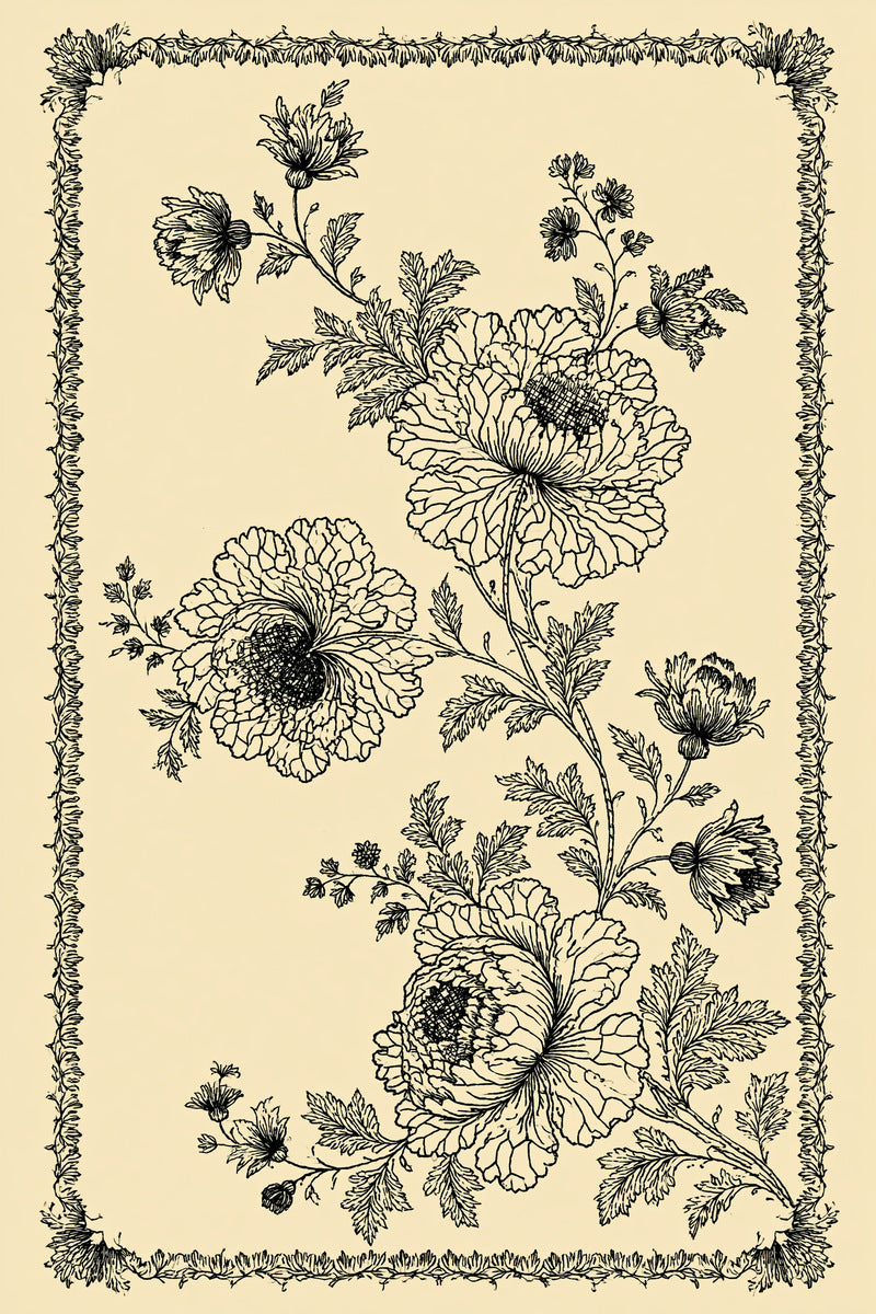 Colbert Broderie Interpretation Panel 02 from Colbert Embroidery Studies Book 4, a digital embroidery design reference for machine embroidery designs, embroidery patterns and lace and broderie details.