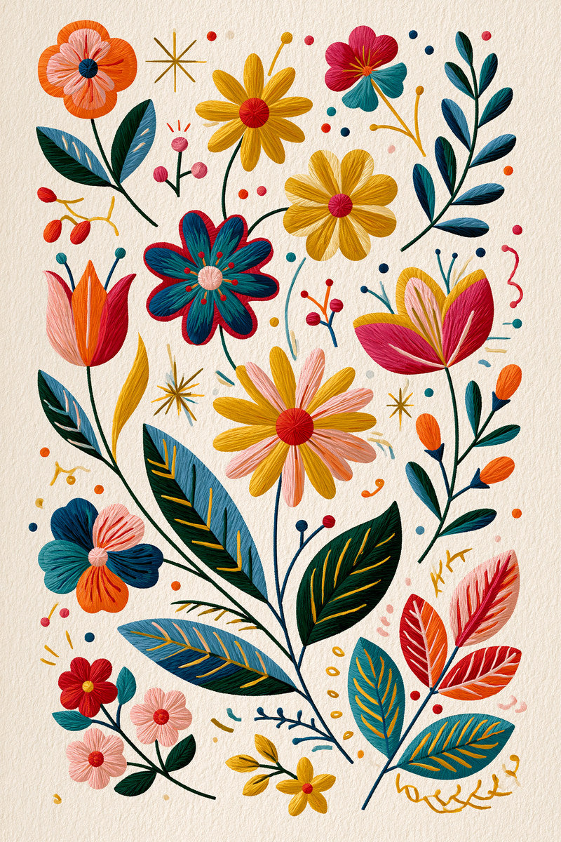 Color Pop Embroidery Pattern Book 03 from Color Pop Patches & Playful Motifs Book 4, a digital embroidery design reference for machine embroidery designs, embroidery patterns and embroidery design reference.