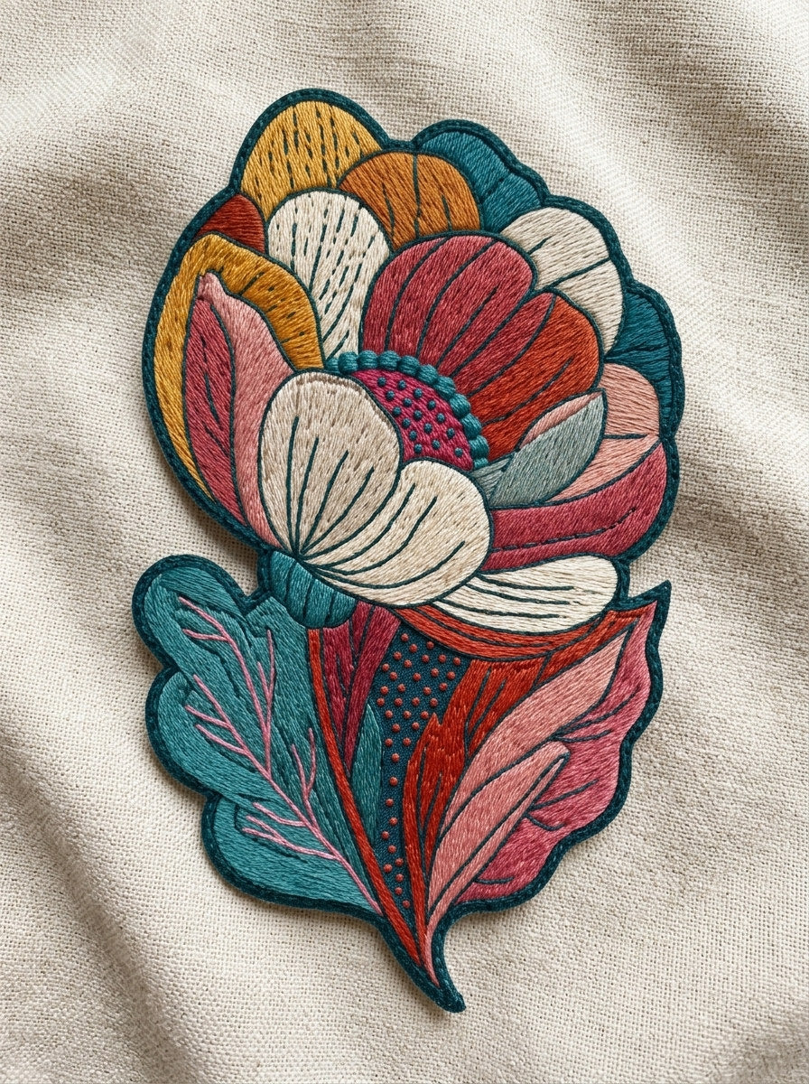 Color Pop Embroidery Pattern Book 2 from Color Pop Patches & Playful Motifs Book 5, a digital embroidery design reference for machine embroidery designs, embroidery patterns and embroidery design reference.
