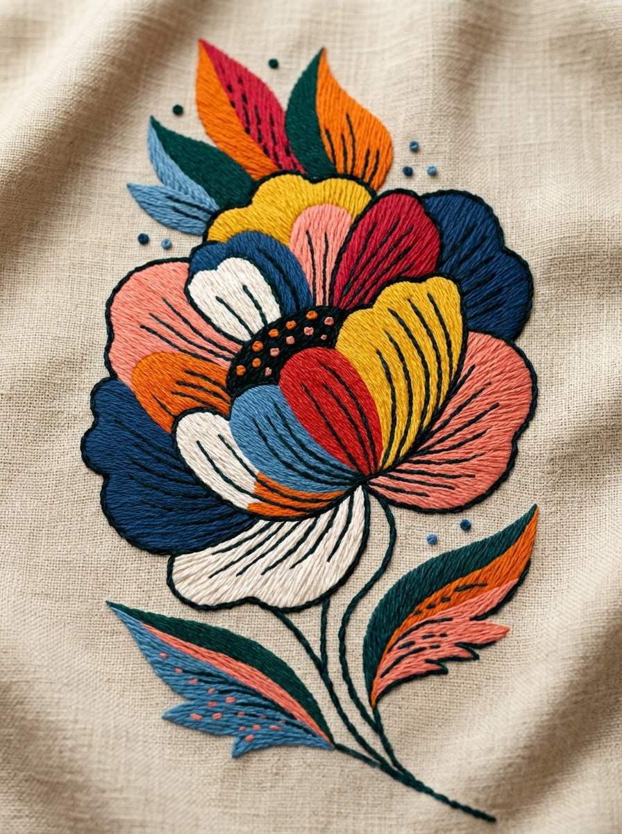 Color Pop Embroidery Pattern Book from Color Pop Patches & Playful Motifs Book 3, a digital embroidery design reference for machine embroidery designs, embroidery patterns and embroidery design reference.