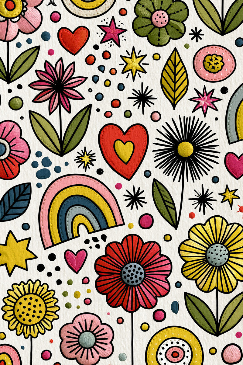 Color Pop Filler Motif Plate from Color Pop Patches & Playful Motifs Book 2, a digital embroidery design reference for machine embroidery designs, embroidery patterns and embroidery design reference.