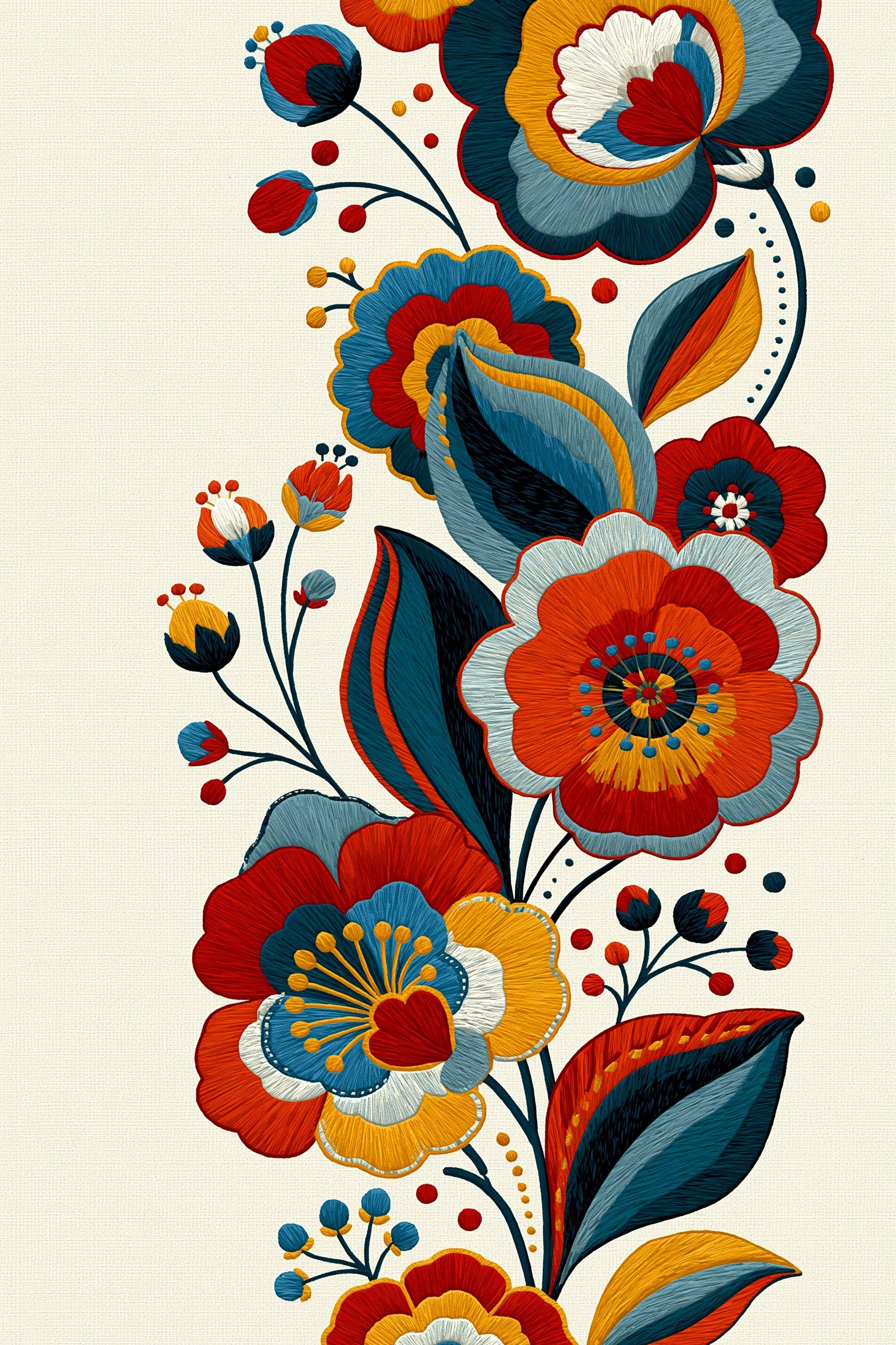 Digital PDF embroidery design bundle cover preview for European Folk & Northern Stitch Bundle 2, featuring curated embroidery patterns, motif library references and textile… - preview 23