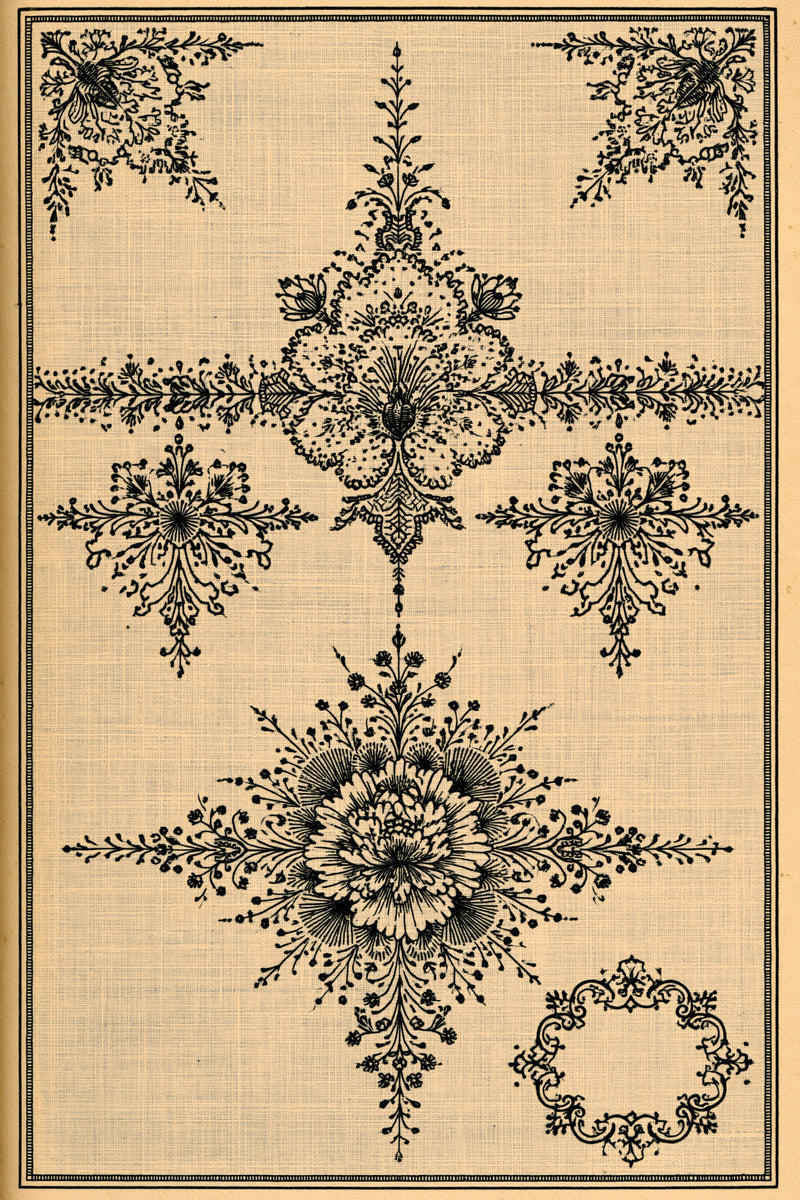 Complete Napkin And Table Linen from Napkins, Table Runners & Kitchen Linens Book 4, a digital embroidery design reference for machine embroidery designs, embroidery patterns and border and edge embroidery.
