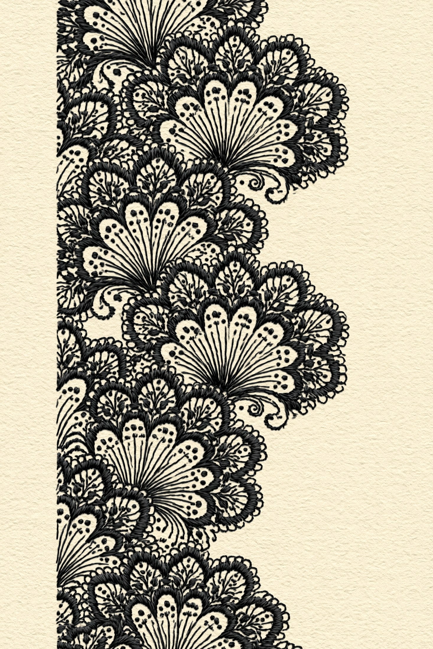 Digital PDF embroidery design bundle cover preview for Ornamental Borders & Baroque Frames Bundle 4, featuring curated embroidery patterns, motif library references and textile… - preview 27