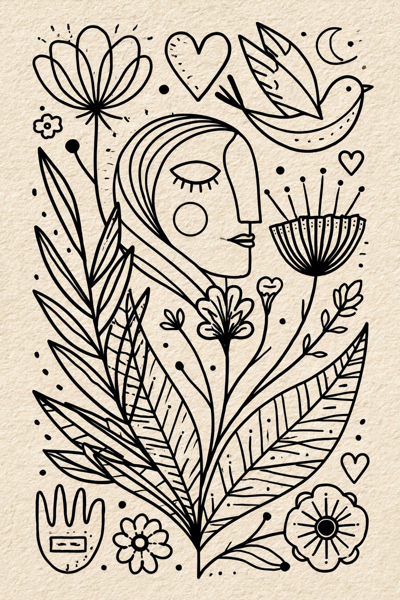 Contemporary Textile Symbol Sampler Line from Line Art Embroidery Book 1, a digital embroidery design reference for machine embroidery designs, embroidery patterns and embroidery design reference.