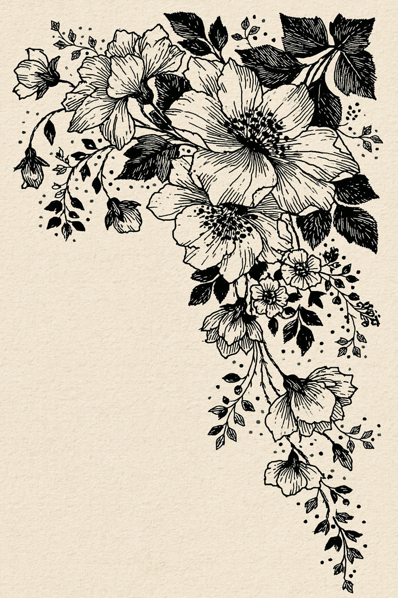 Corner And Straight Border Pair from Classic Frames & Borders Book 6, a digital embroidery design reference for machine embroidery designs, embroidery patterns and border and edge embroidery.