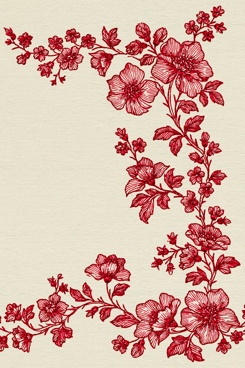 Corner Frame And Table Linen from Classic Frames & Borders Book 1, a digital embroidery design reference for machine embroidery designs, embroidery patterns and border and edge embroidery.