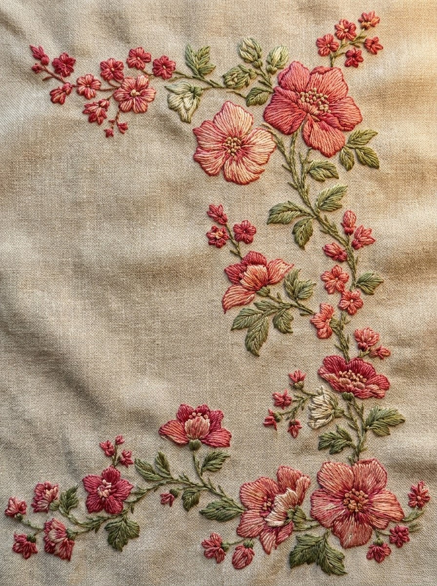 Digital PDF embroidery design bundle cover preview for Ornamental Borders & Baroque Frames Bundle 1, featuring curated embroidery patterns, motif library references and textile… - preview 21