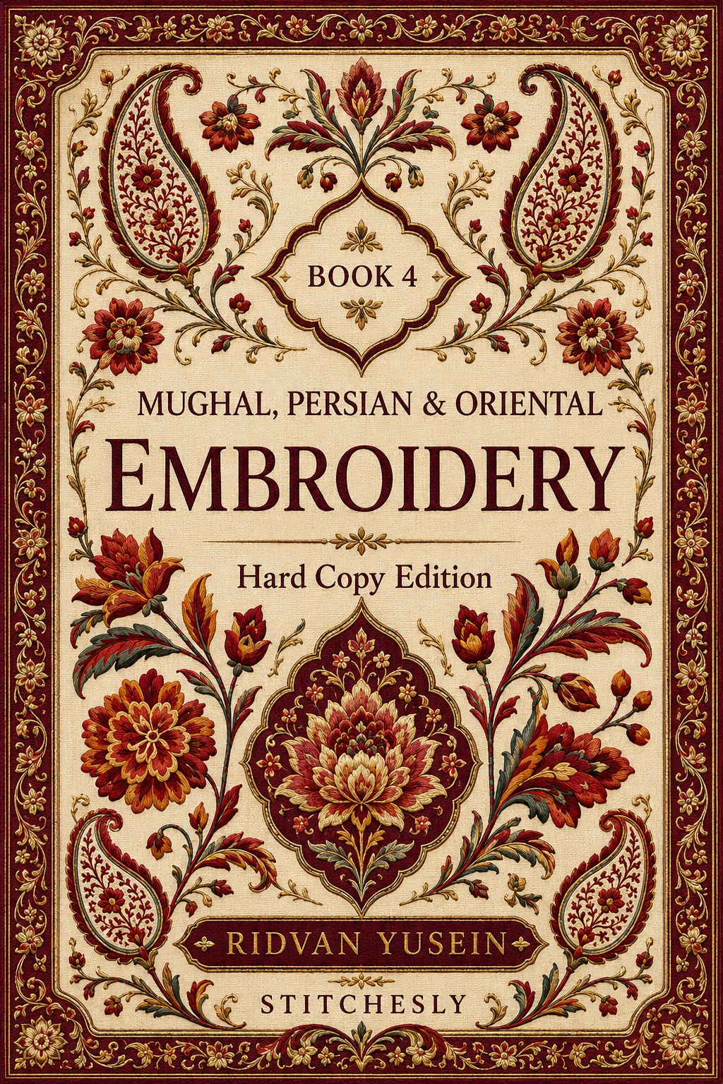 Digital PDF embroidery design bundle cover preview for Sacred, Renaissance & Eastern Ornament Bundle 4, featuring curated embroidery patterns, motif library references and… - preview 9