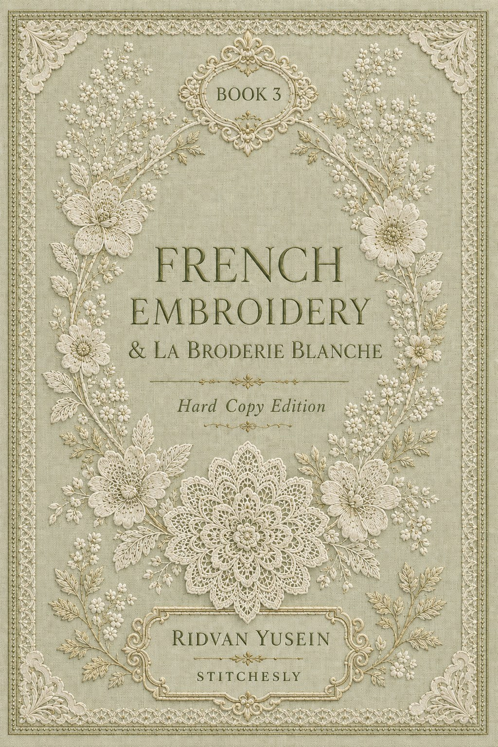 Digital PDF embroidery design bundle cover preview for Lace, Whitework & Delicate Detail Bundle 3, featuring curated embroidery patterns, motif library references and textile… - preview 9