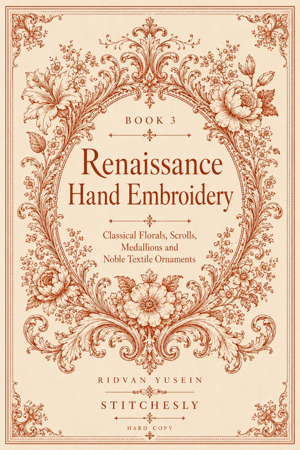 Digital PDF embroidery design bundle cover preview for Sacred, Renaissance & Eastern Ornament Bundle 3, featuring curated embroidery patterns, motif library references and… - preview 6