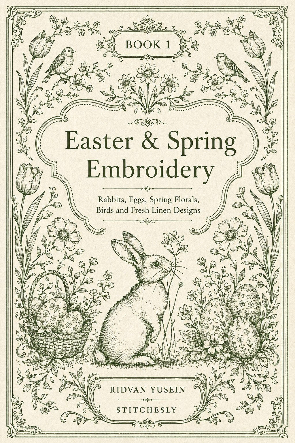 Digital PDF embroidery design bundle cover preview for Seasonal & Sentimental Motifs Bundle 1, featuring curated embroidery patterns, motif library references and textile design… - preview 7