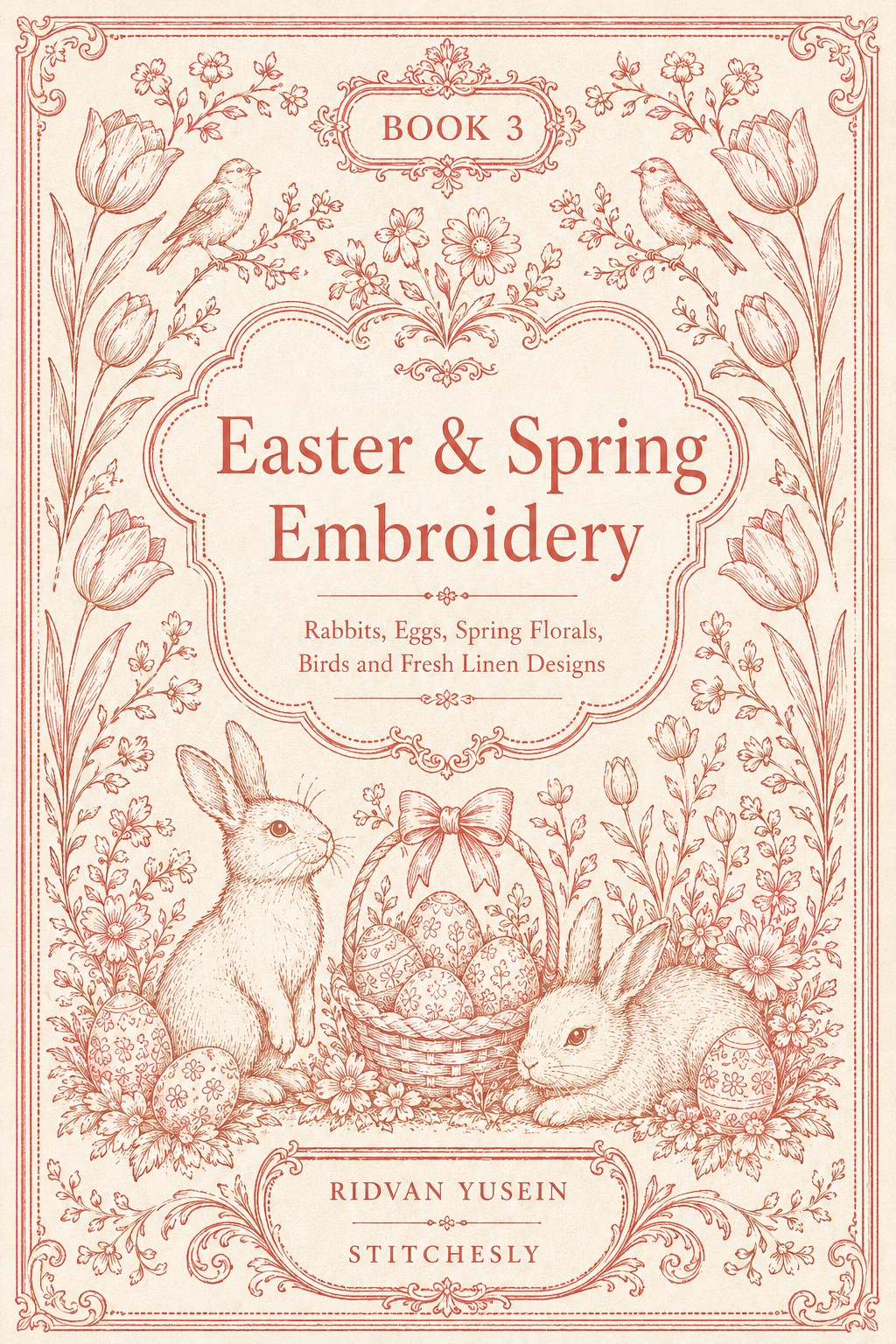 Digital PDF embroidery design bundle cover preview for Seasonal & Sentimental Motifs Bundle 3, featuring curated embroidery patterns, motif library references and textile design… - preview 7