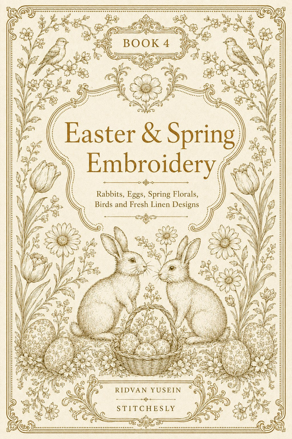 Digital PDF embroidery design bundle cover preview for Seasonal & Sentimental Motifs Bundle 4, featuring curated embroidery patterns, motif library references and textile design… - preview 7