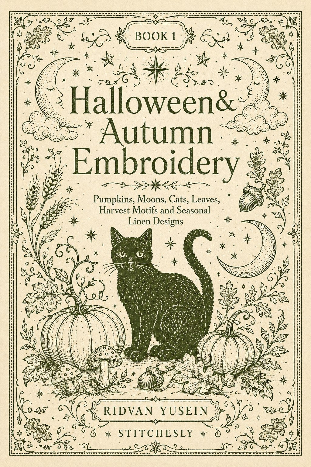 Digital PDF embroidery design bundle cover preview for Nature, Country Folk & Global Color Bundle 1, featuring curated embroidery patterns, motif library references and textile… - preview 9