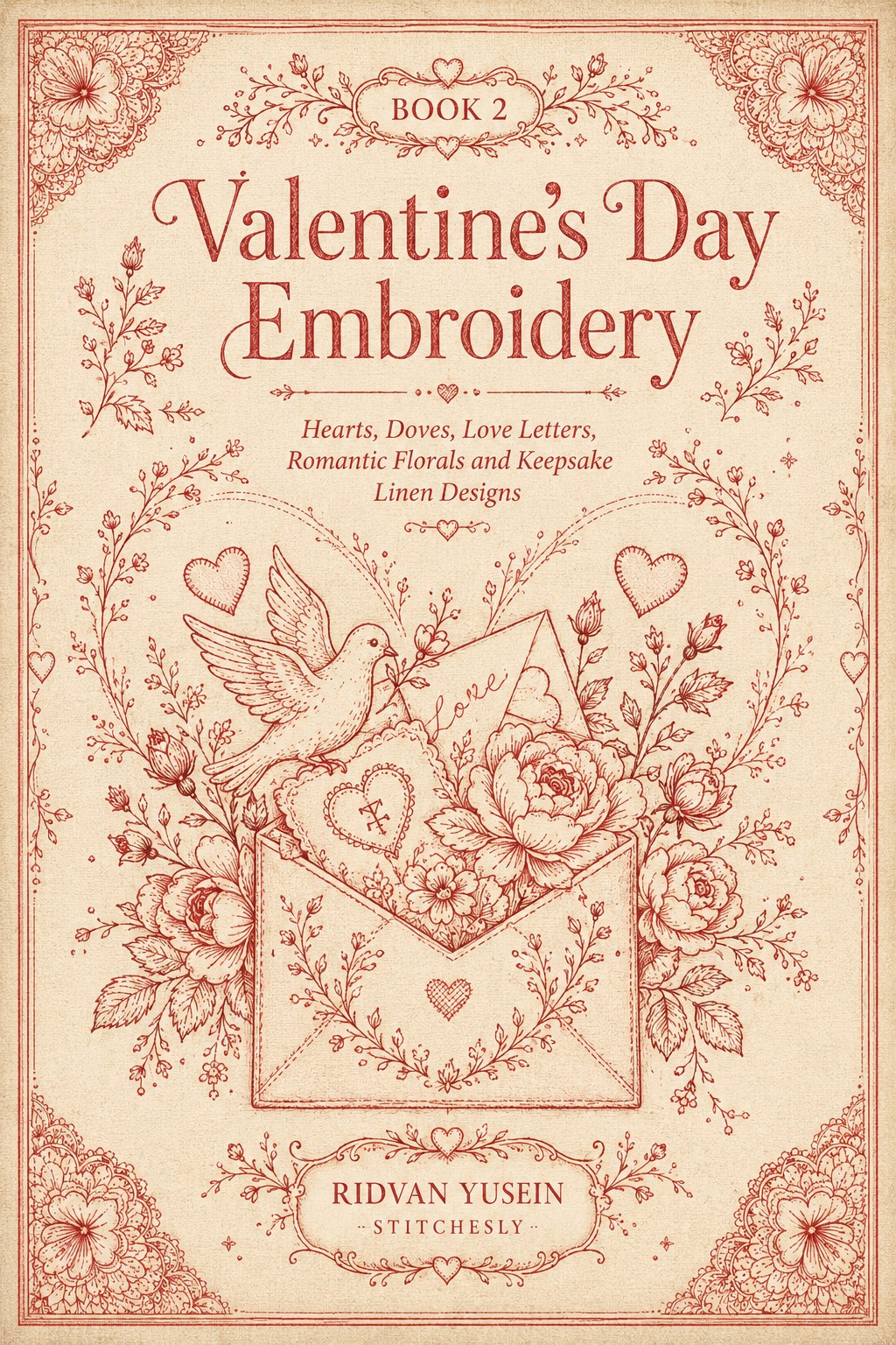 Digital PDF embroidery design bundle cover preview for Seasonal & Sentimental Motifs Bundle 2, featuring curated embroidery patterns, motif library references and textile design… - preview 6