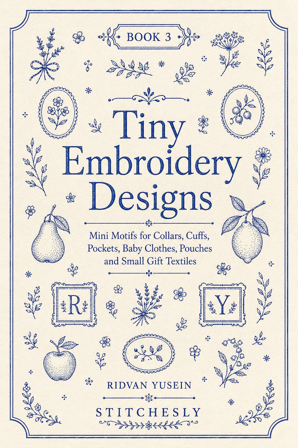 Digital PDF embroidery design bundle cover preview for Lace, Whitework & Delicate Detail Bundle 3, featuring curated embroidery patterns, motif library references and textile… - preview 7