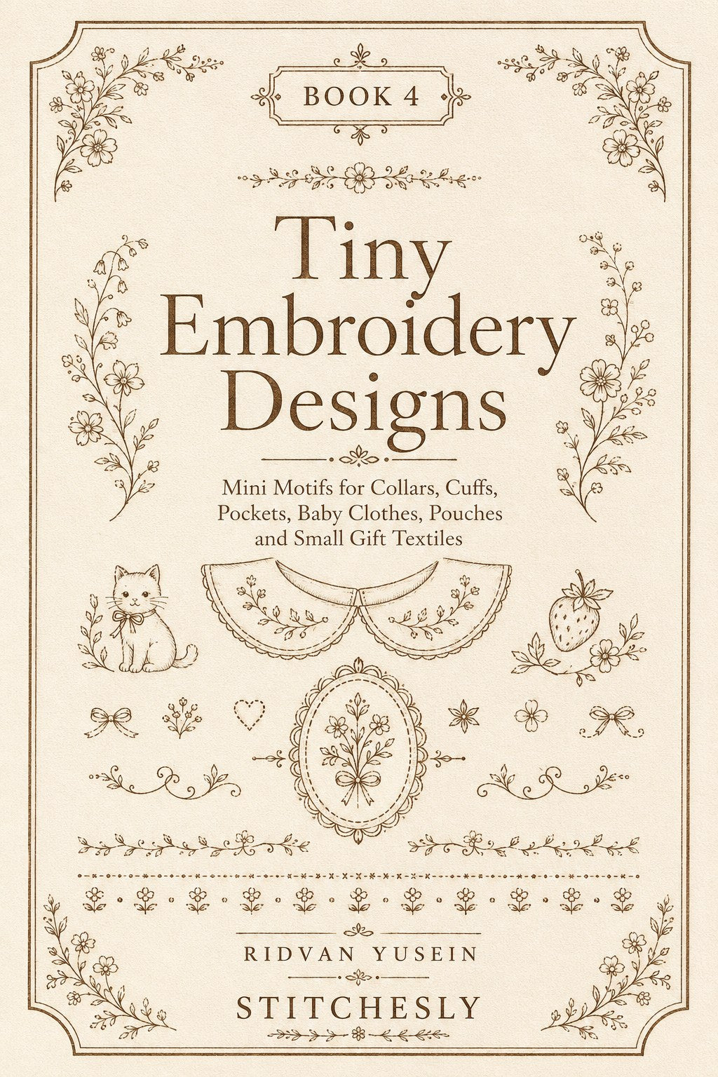 Digital PDF embroidery design bundle cover preview for Lace, Whitework & Delicate Detail Bundle 4, featuring curated embroidery patterns, motif library references and textile… - preview 7