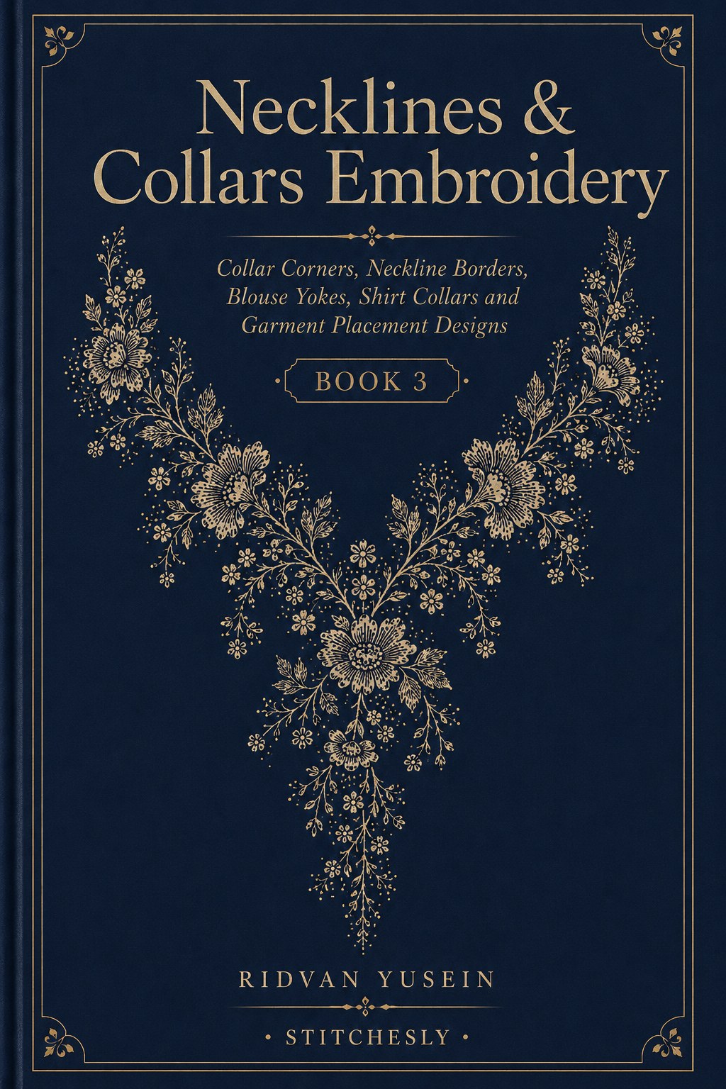 Digital PDF embroidery design bundle cover preview for Garment & Linen Placement Bundle 3, featuring curated embroidery patterns, motif library references and textile design… - preview 6